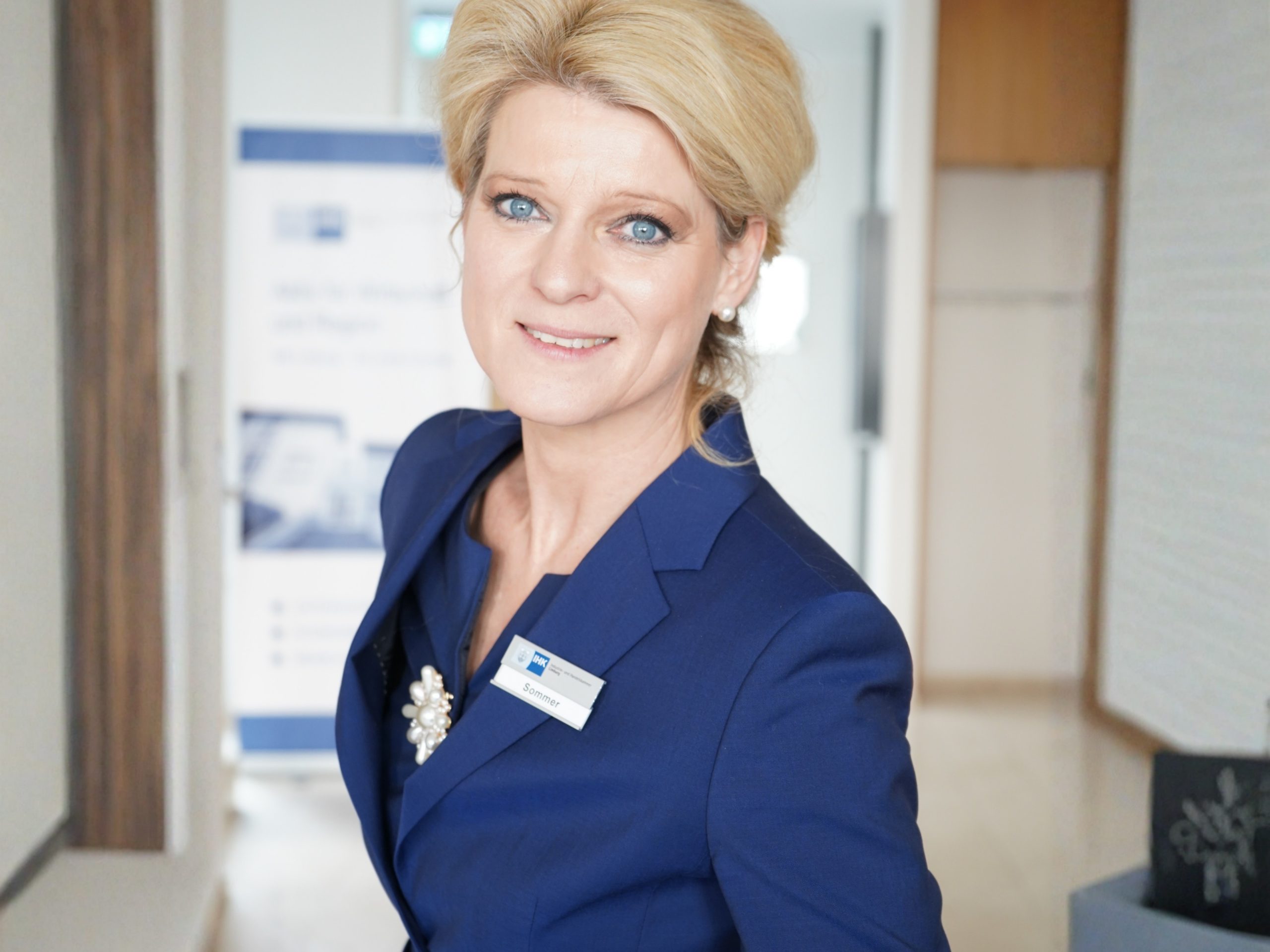 Monika Sommer, Mitglied von PERFORM und Hauptgeschäftsführerin der Industrie- und Handelskammer Limburg. Fotonachweis: IHK Limburg